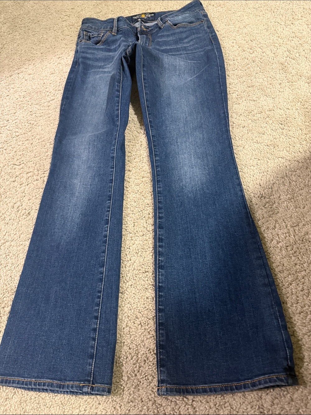 Lucky Women's Dark Blue Bootcut Jeans